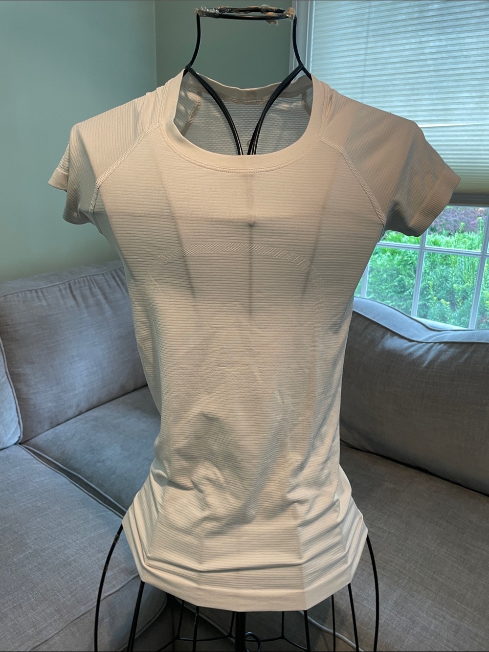 lululemon athletica White Short-Sleeve Performance Tee